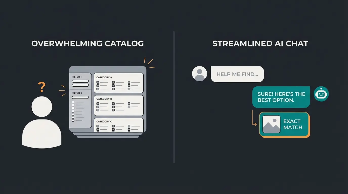 Vergleich statisches B2B-Portal vs. KI-gestützte Beratung