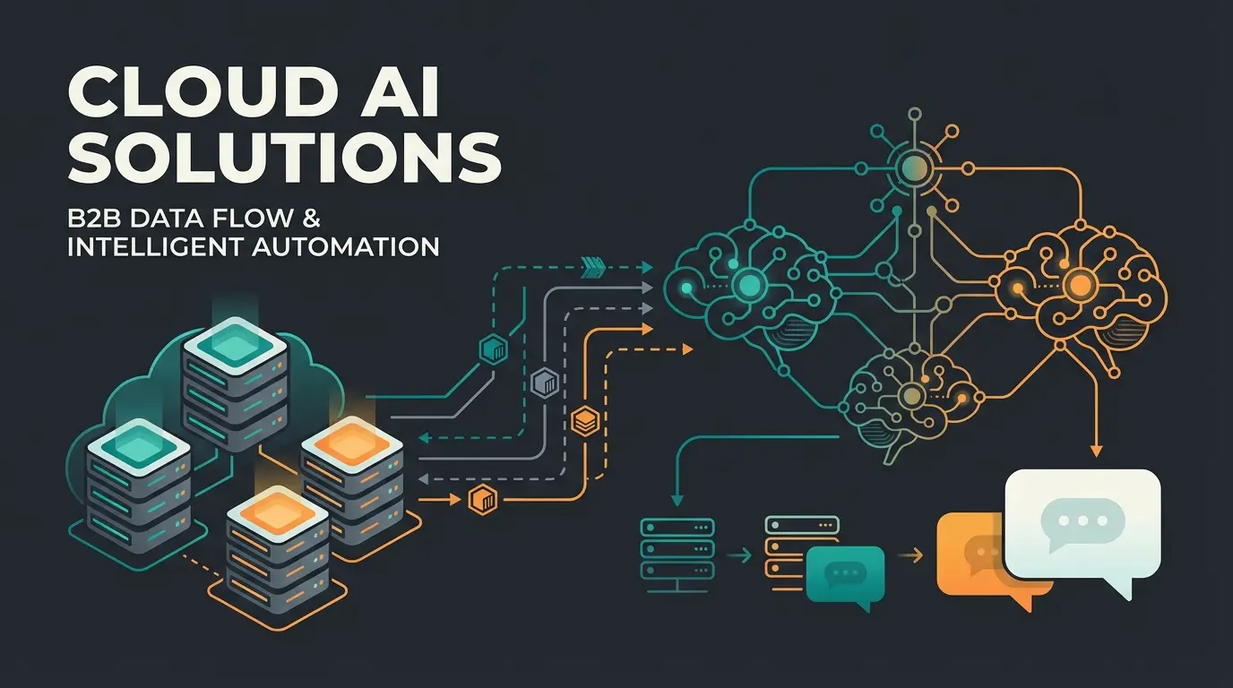Shopware cloud hosting infrastructure with AI consultation layer visualization