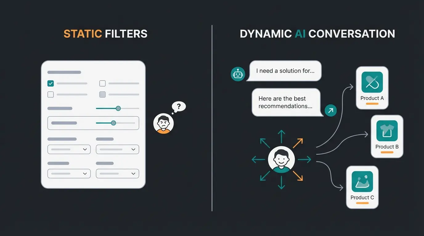 AI-Produktberatung im Shopware Shop in Aktion