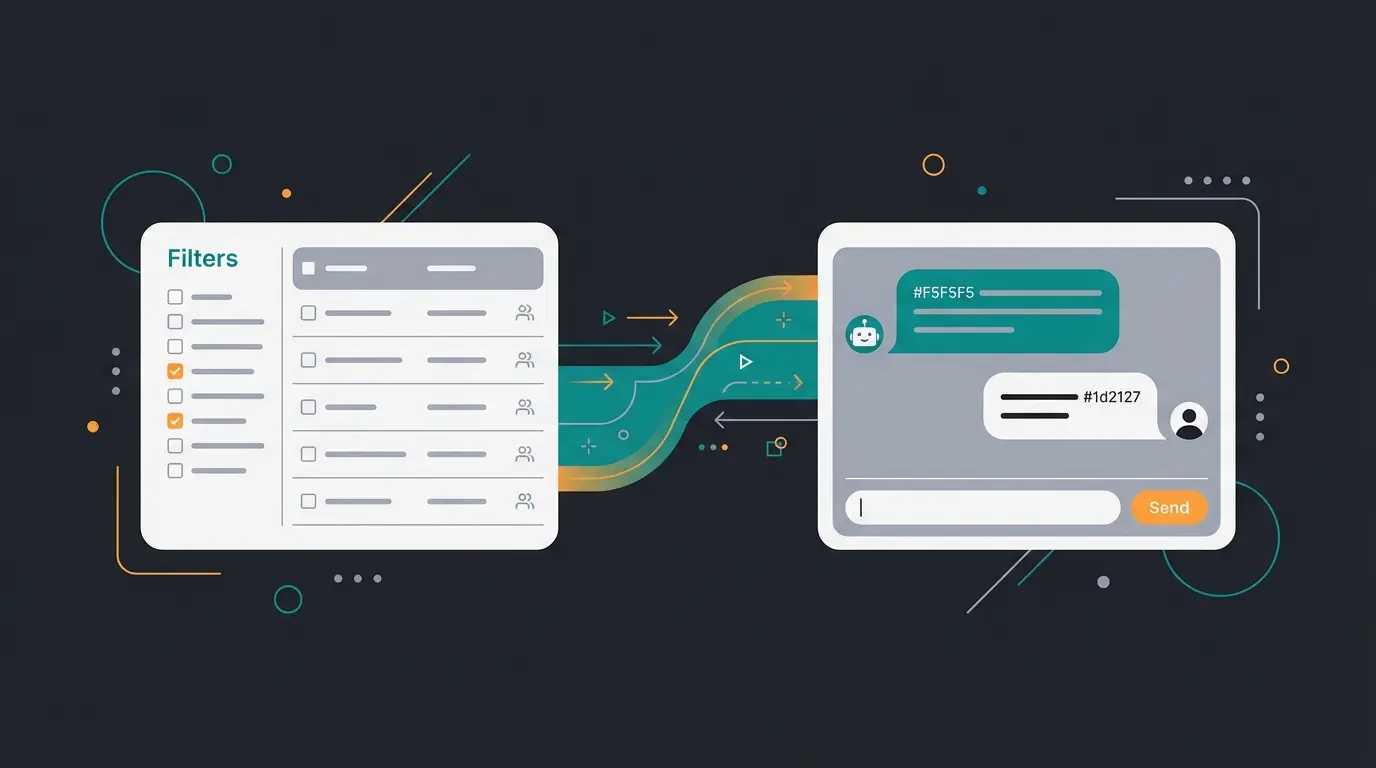 Hybrid strategy showing standard filters and AI consultation working together