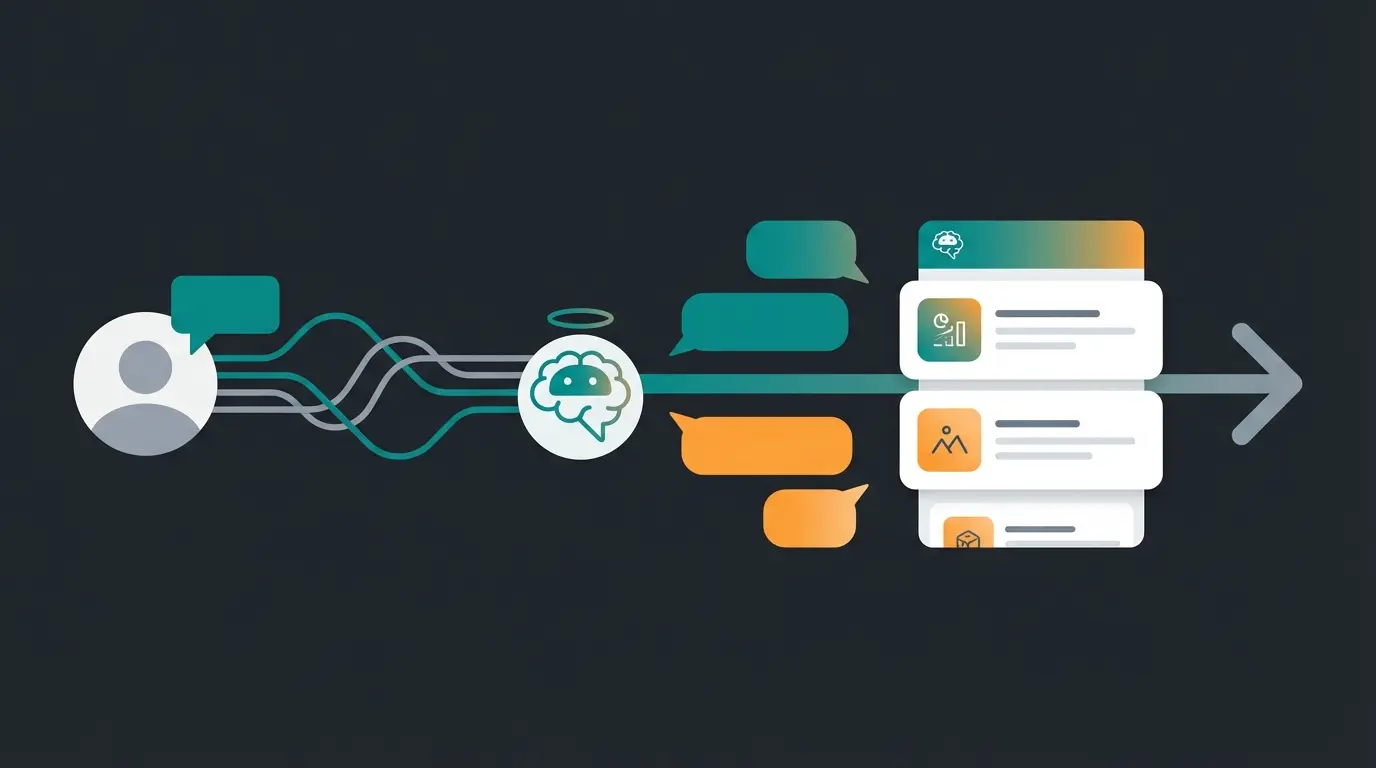 AI consultation dialogue transforming customer experience