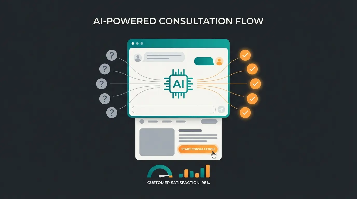 Interaktive Produktberatung beantwortet die 5 kritischen Kundenfragen