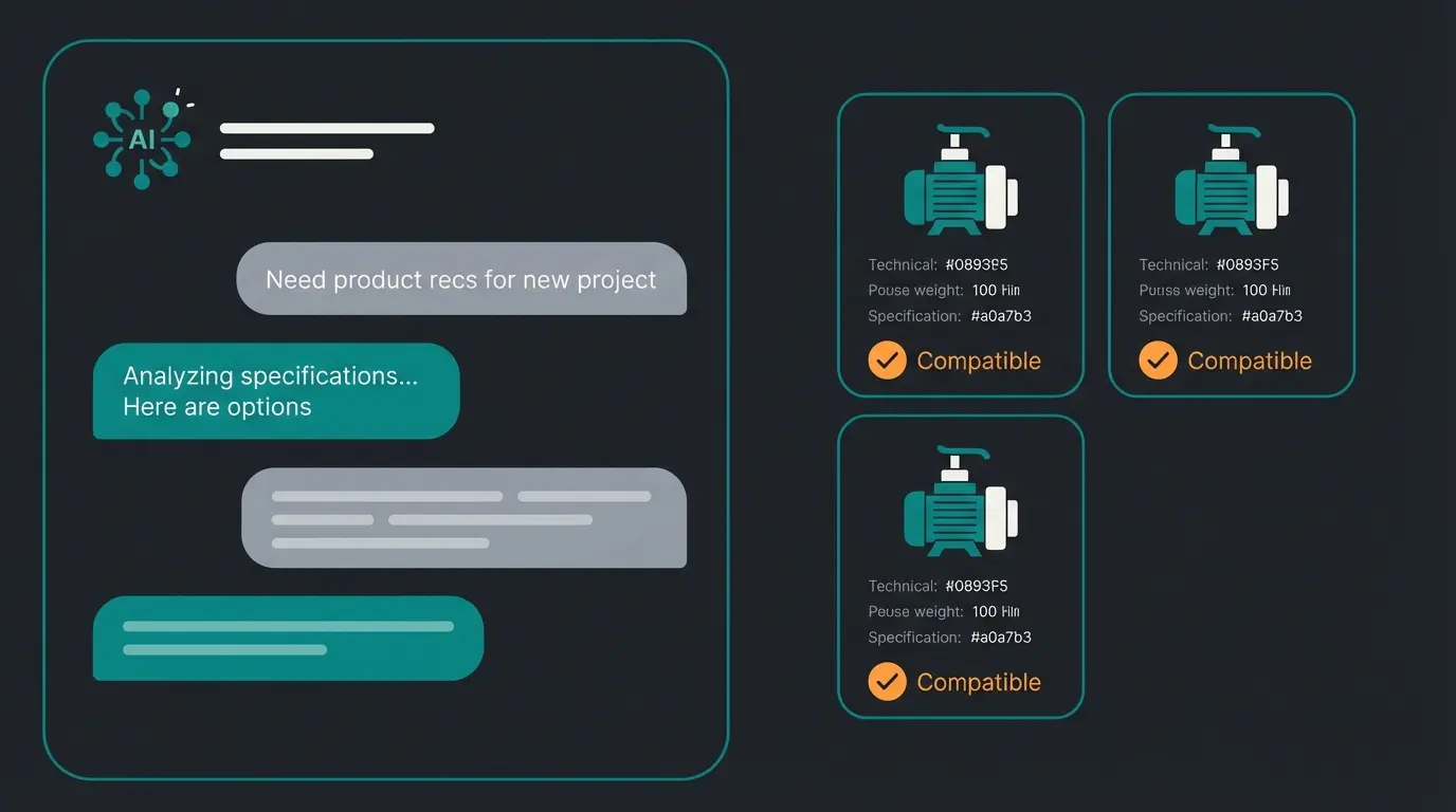 KI-Produktberater Dialog im Shopware B2B Shop