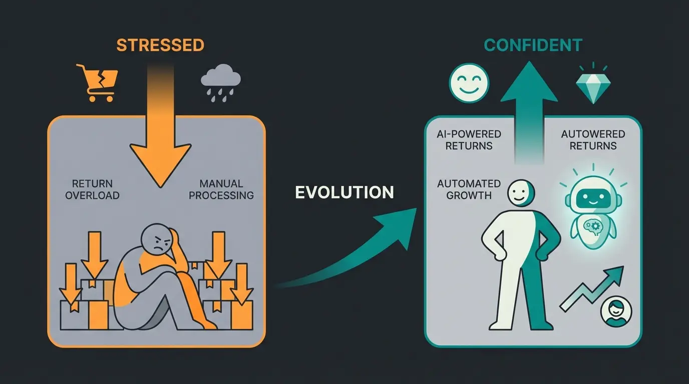 Transformation from reactive returns processing to proactive AI prevention