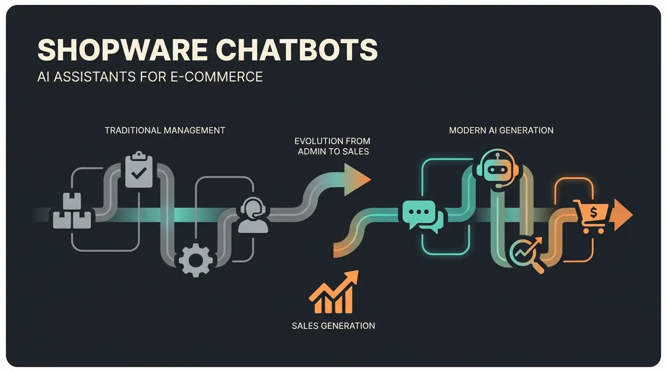 Modern AI-powered commerce solution compared to traditional ERP systems