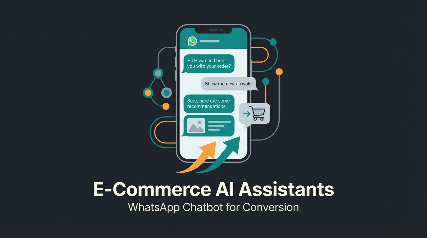 WhatsApp newsletter tool interface showing AI-powered product consultation chat flow