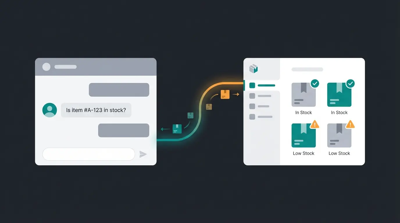 KI-Chatbot nutzt Warenwirtschaftsdaten für intelligente Produktberatung in Echtzeit