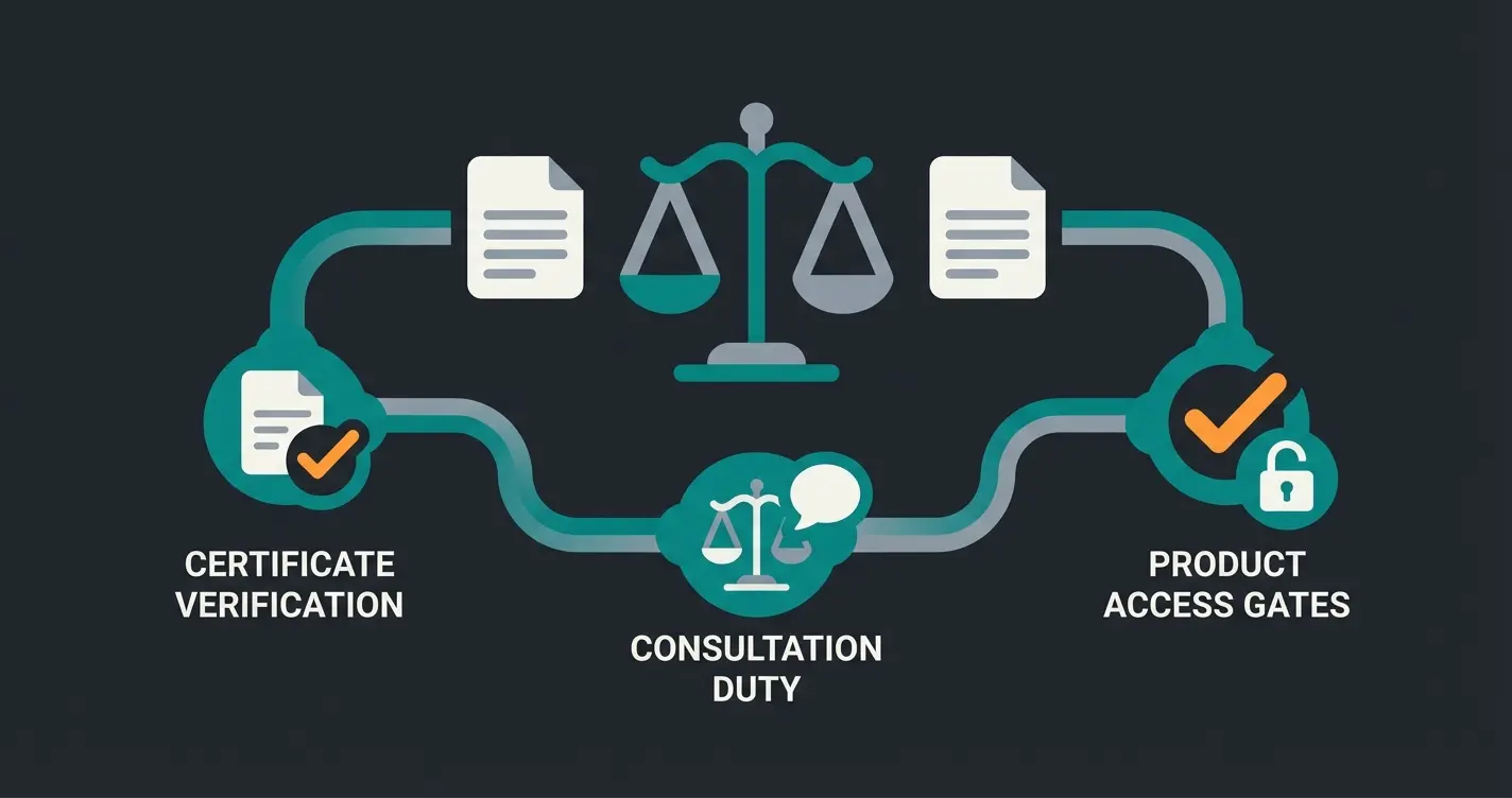 Legal compliance framework for plant protection product sales in e-commerce