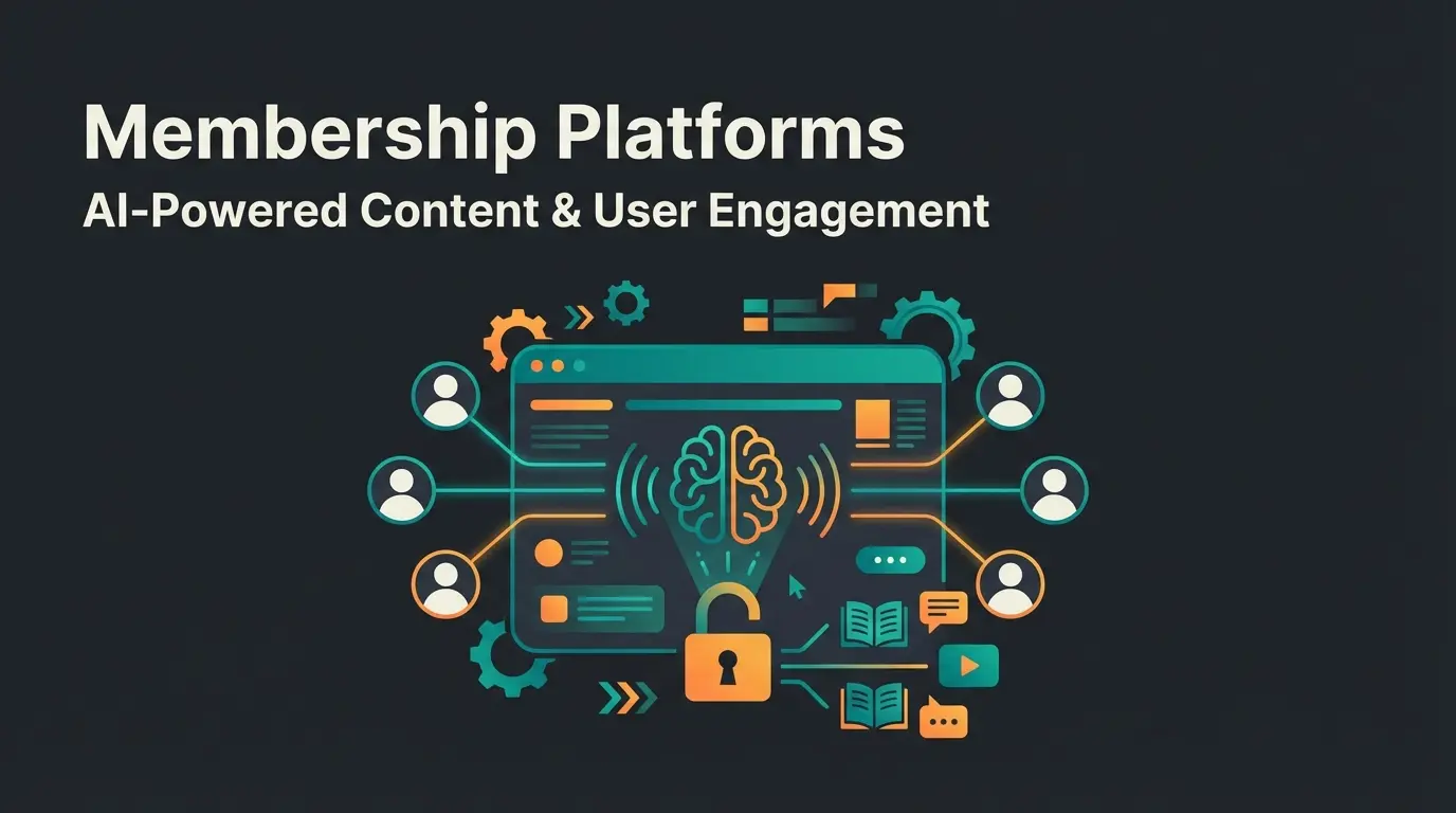 WooCommerce membership plugin dashboard with AI consultation features and member engagement tools