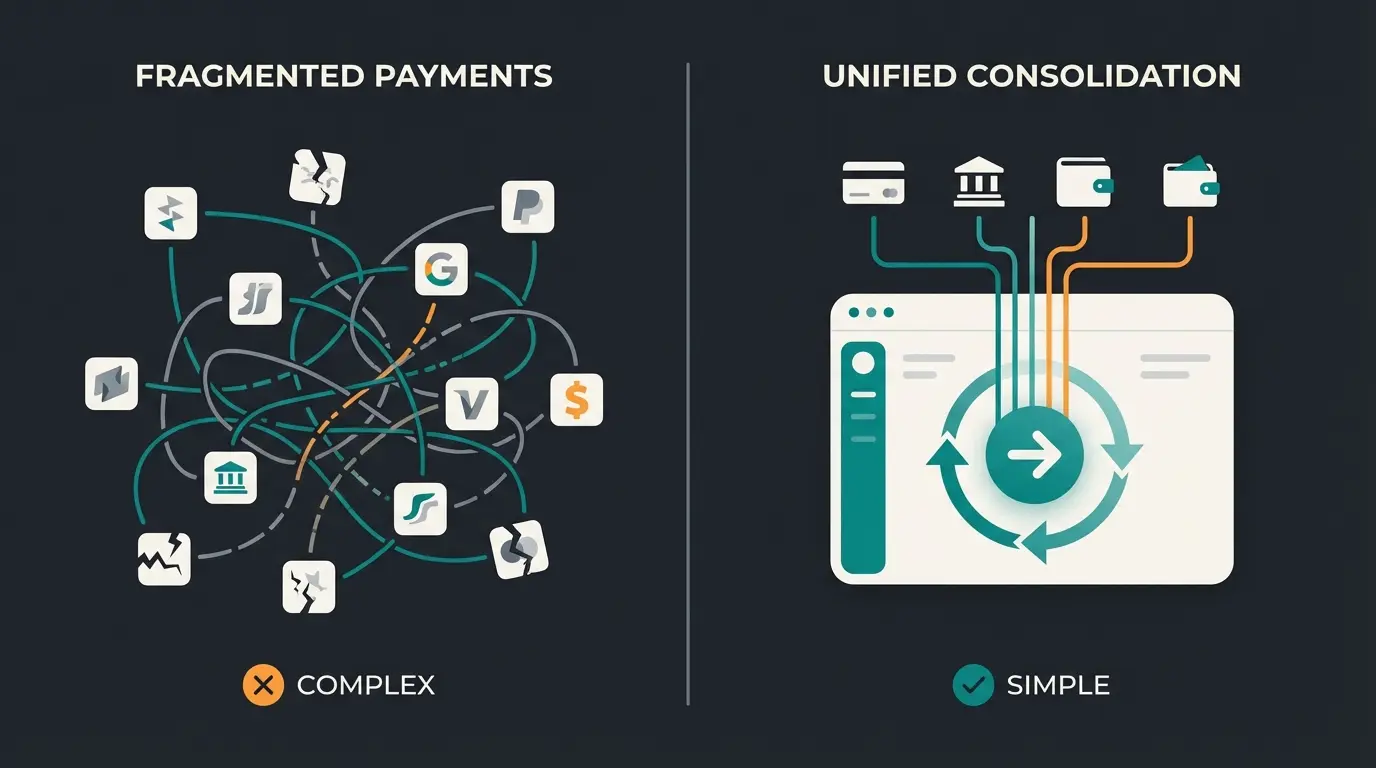 Vergleich zwischen integrierten Shopify Payments und externen Payment-Anbietern