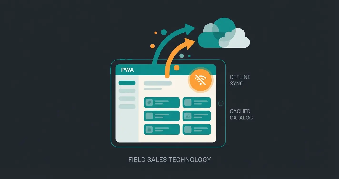 Progressive Web App für Shopware Außendienst mit Offline-Synchronisation
