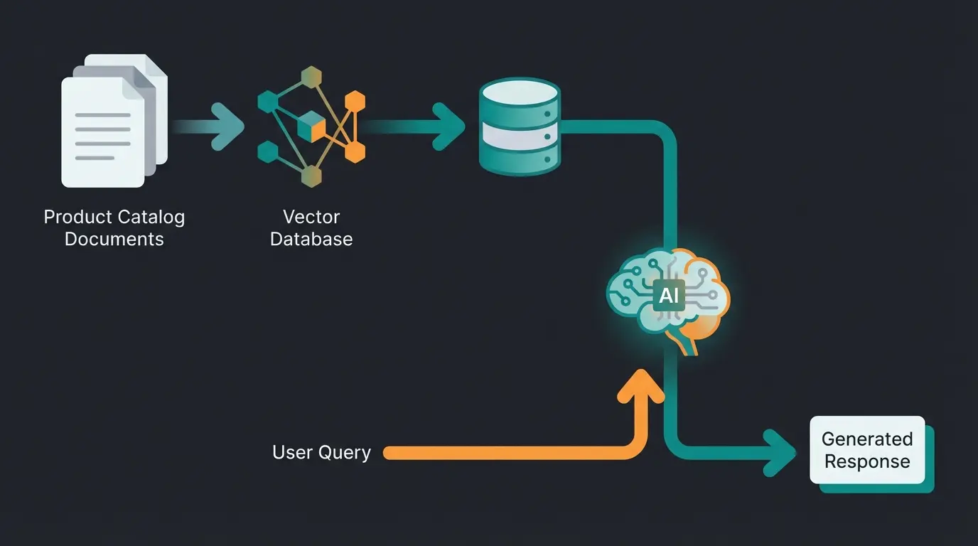 RAG-Architektur für Shopware Chatbot mit Vektordatenbank und Produktkatalog