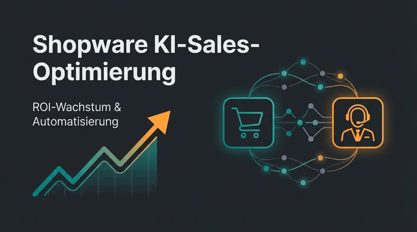 Shopware ROI Berechnung mit AI Guided Selling Visualisierung