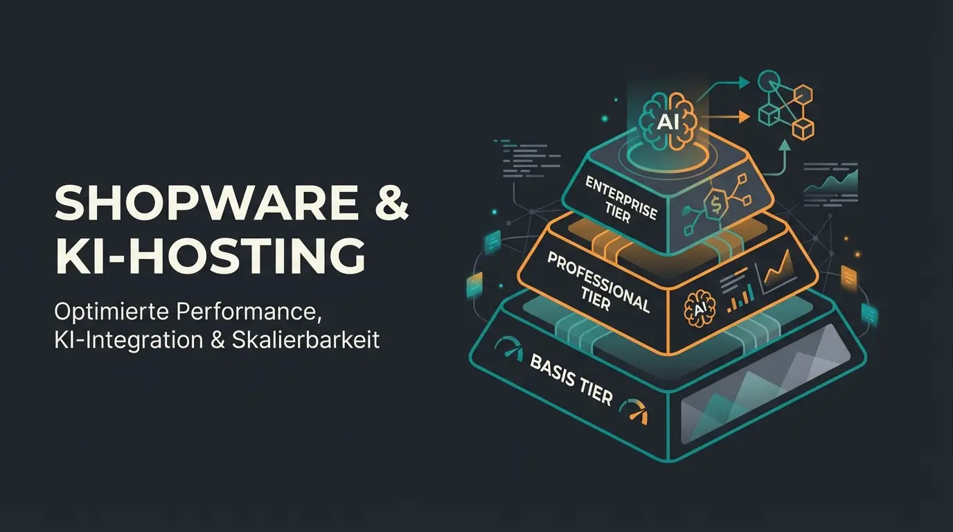 Shopware Hosting Kosten Vergleich mit Performance-Pyramide und AI-Readiness Indikatoren
