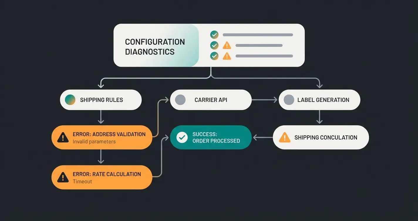 Shopware troubleshooting checklist visualization