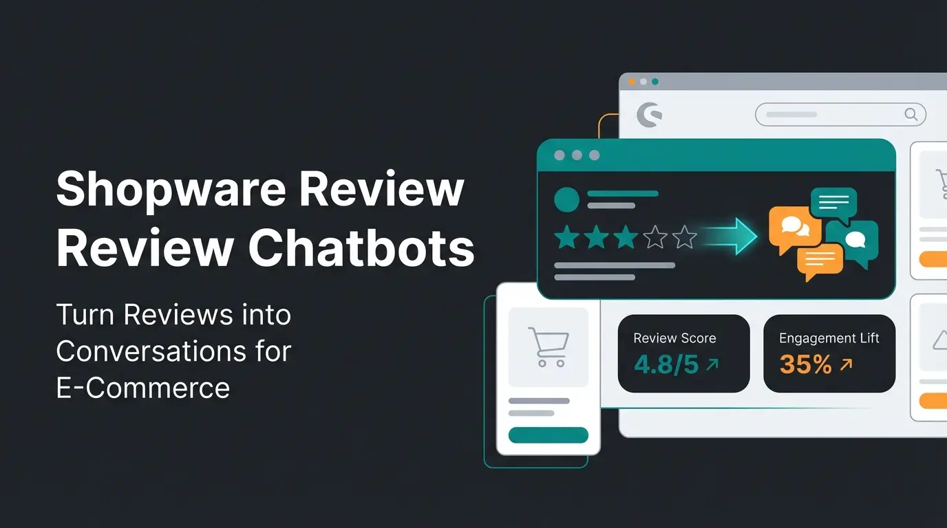 Shopware review analysis dashboard showing rating comparison and AI consultation features