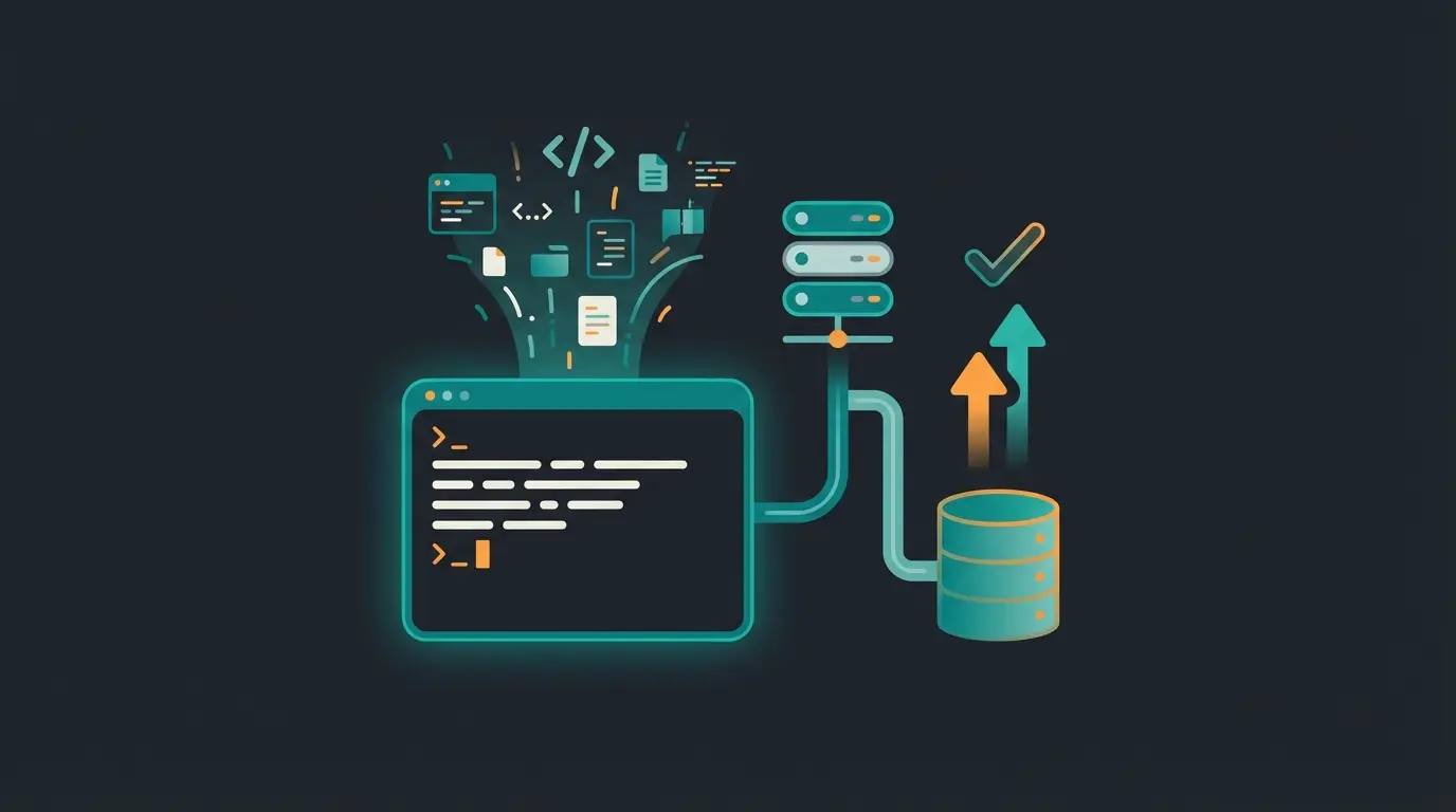 Magento CLI Befehle für Upgrade-Prozess visualisiert