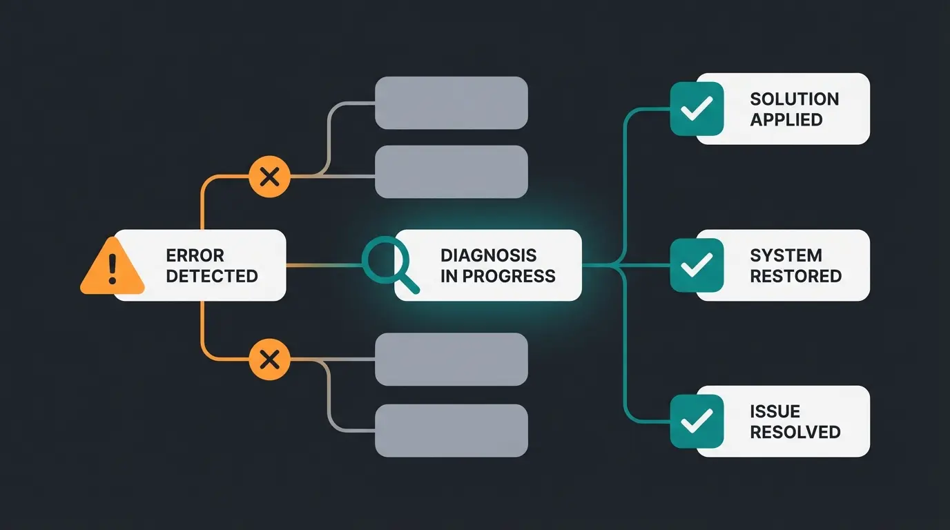 Troubleshooting flowchart for WooCommerce Lexoffice sync issues
