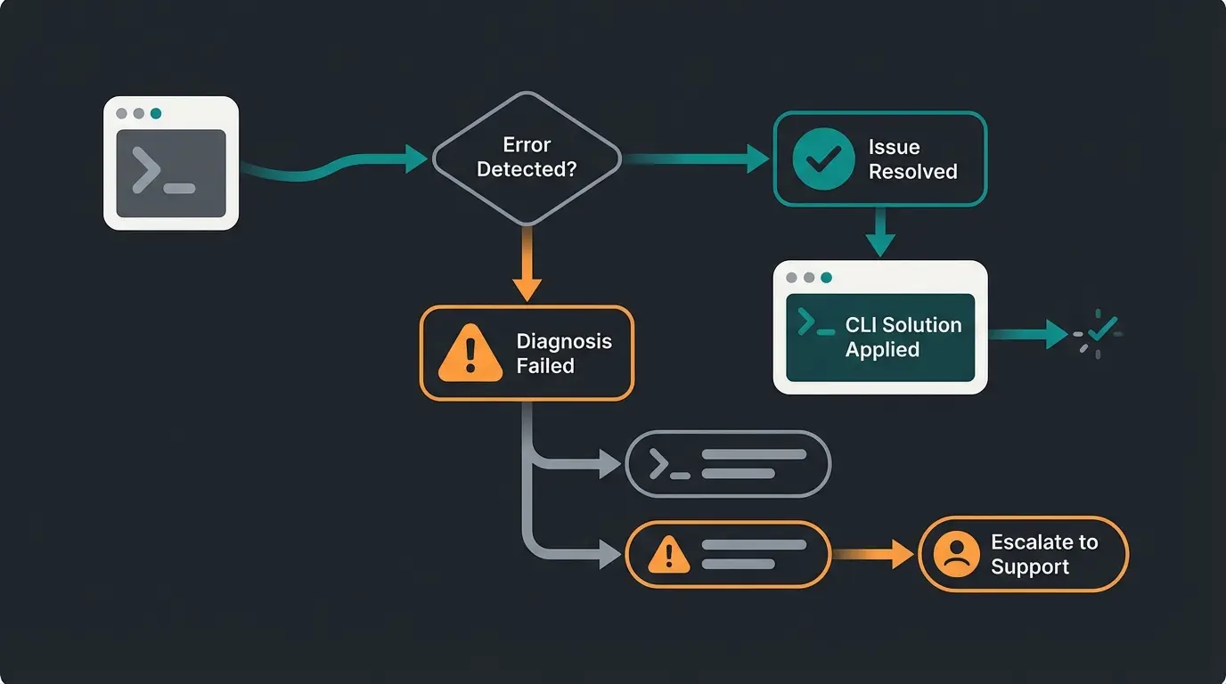 Troubleshooting flowchart for common Shopware installation errors
