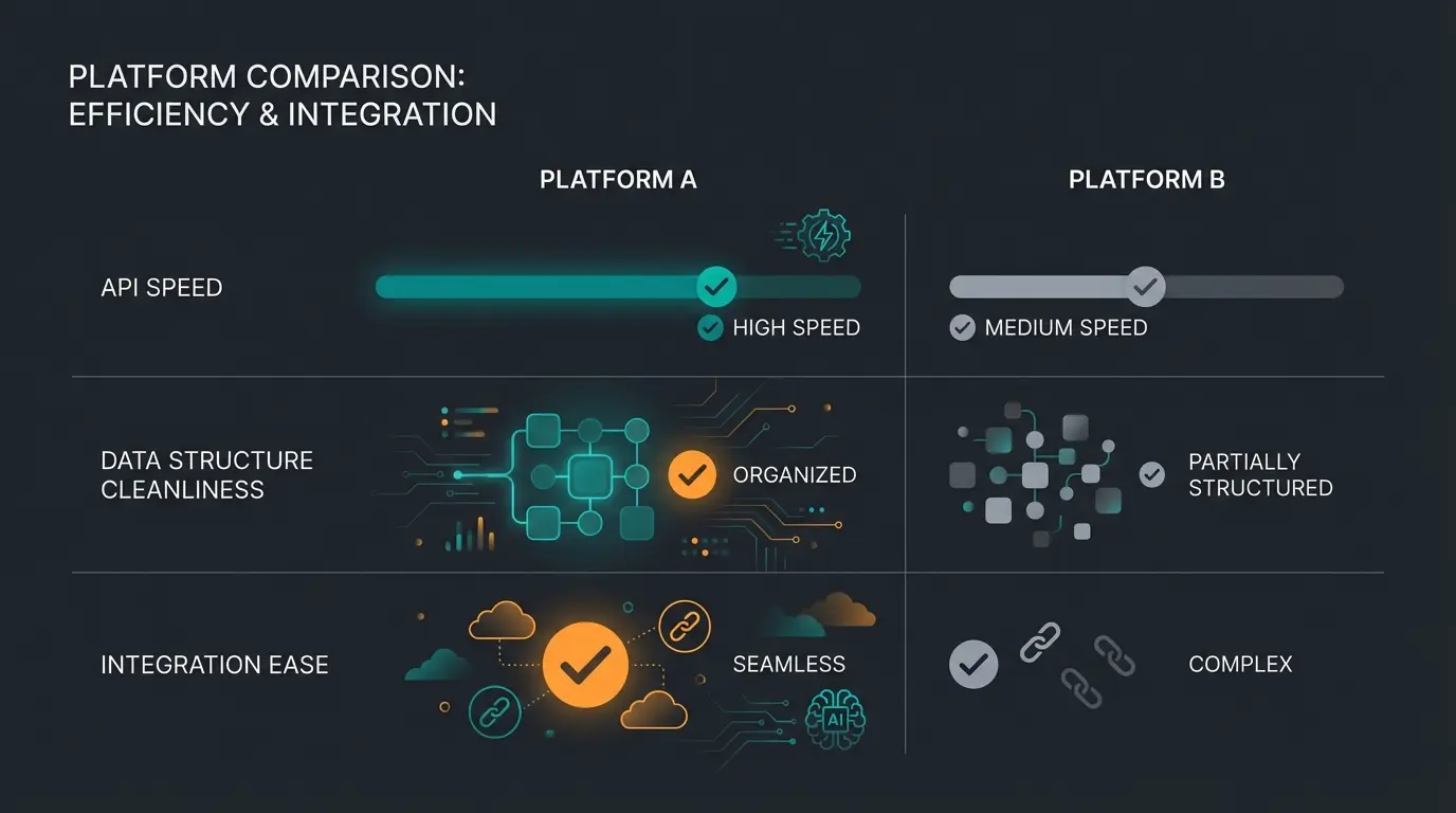 Vergleichsmatrix zur KI-Readiness von Shopware und Magento