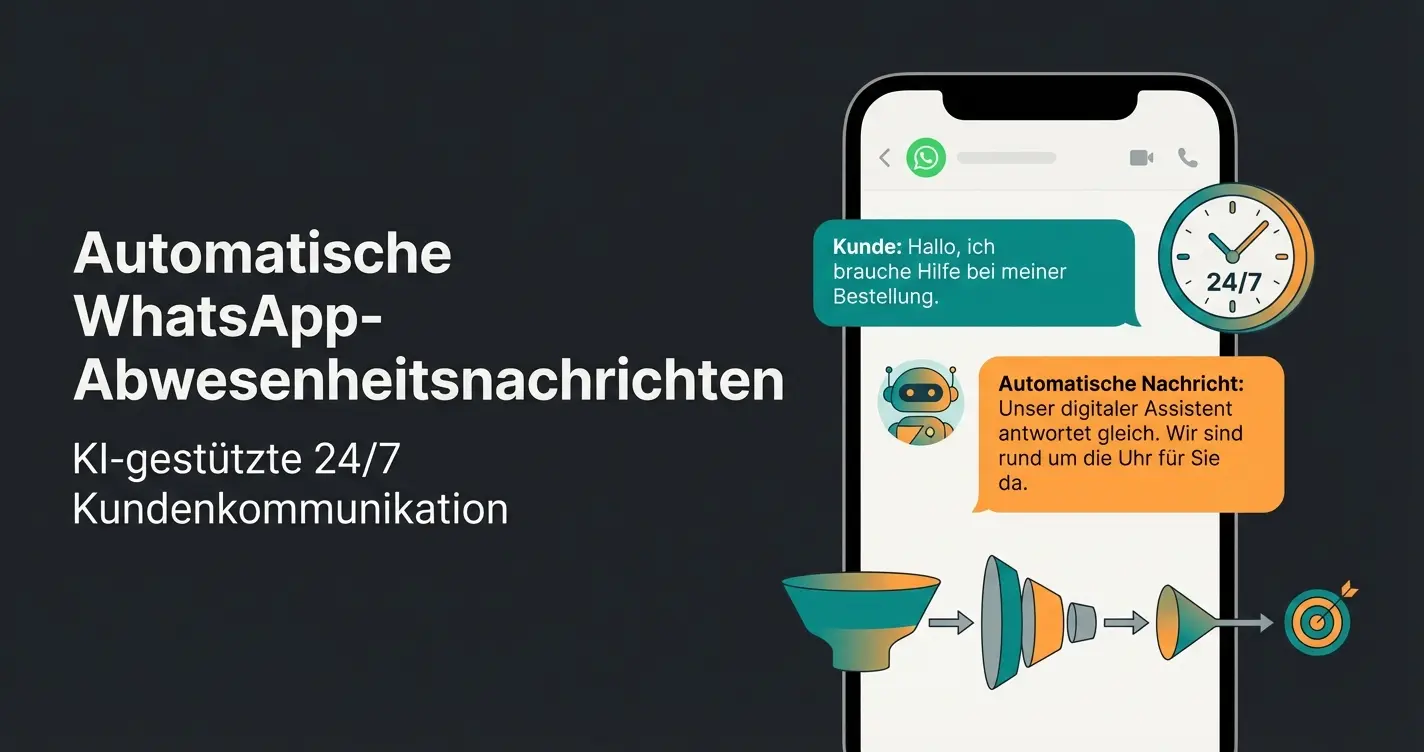 WhatsApp Business Abwesenheitsnotiz Einrichtung mit KI-Automatisierung