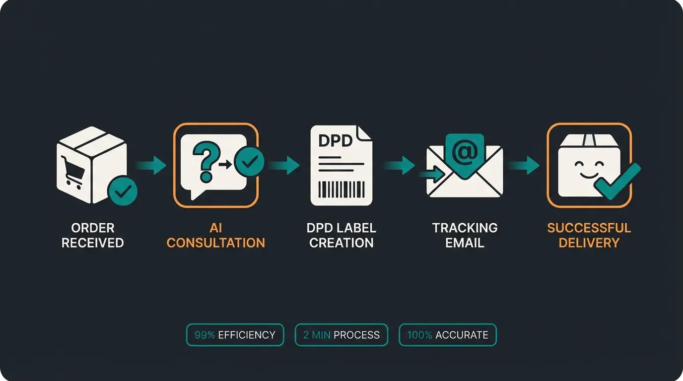 Der perfekte DPD Workflow mit KI-Integration