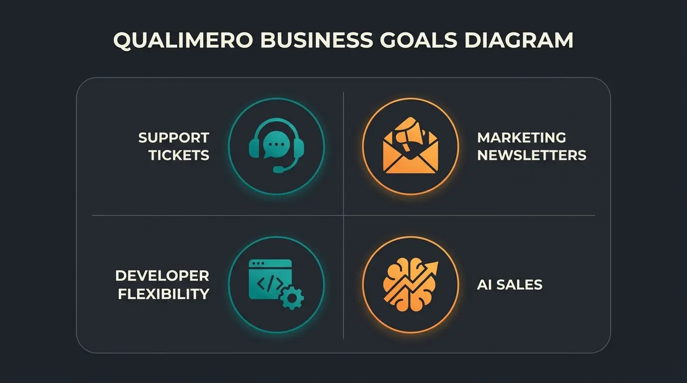 Anbieter-Segmentierung nach Unternehmenszielen