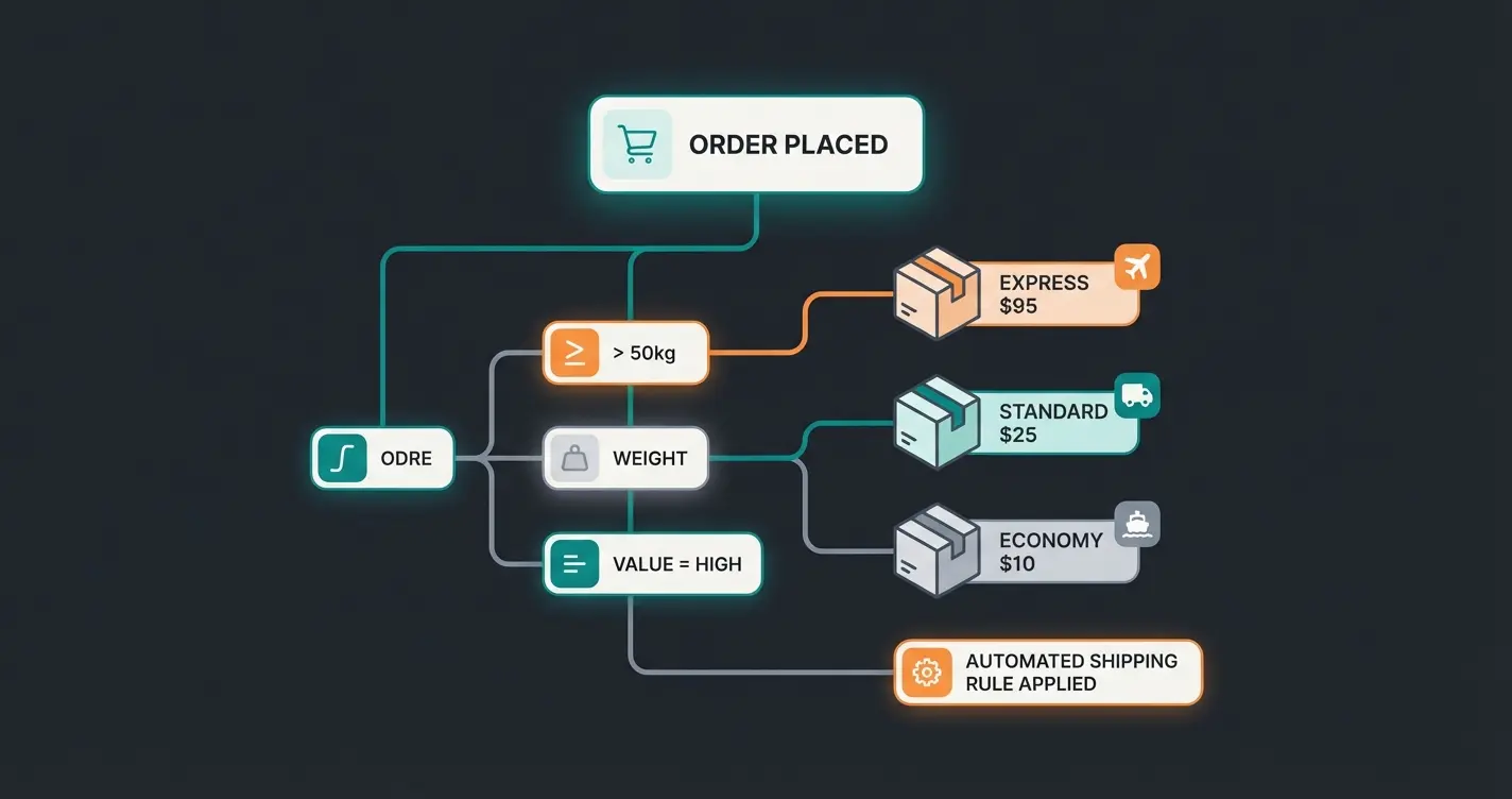 Shopware Rule Builder für UPS Versandstrategien