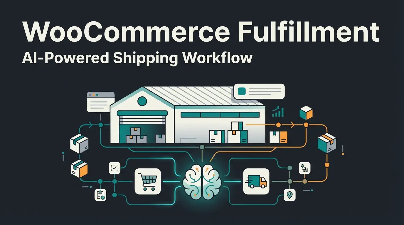 WooCommerce fulfillment and logistics optimization with AI consultation workflow