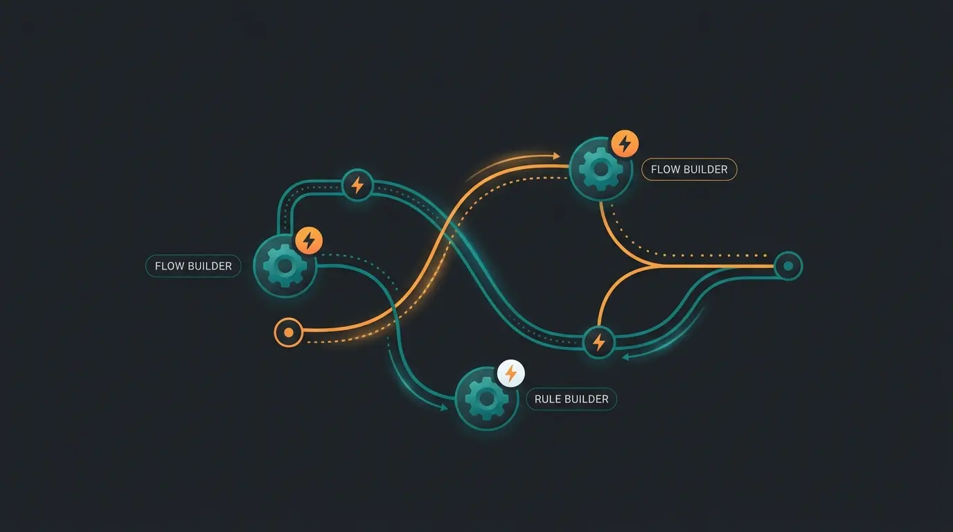 Shopware Rise Features: Flow Builder und Rule Builder Workflow-Automatisierung