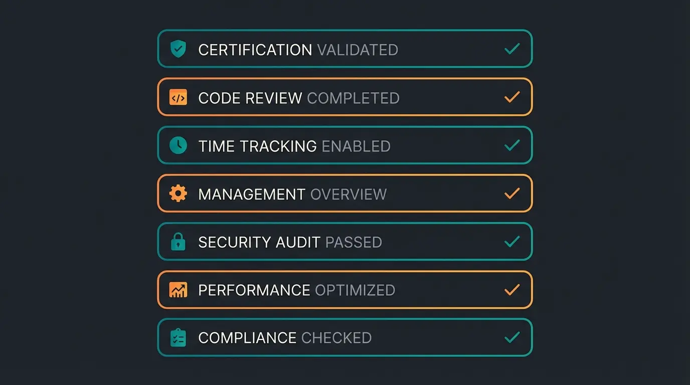 Checkliste zur Bewertung von Shopware Agenturen: sieben Kriterien von Zertifizierung bis Support-SLA
