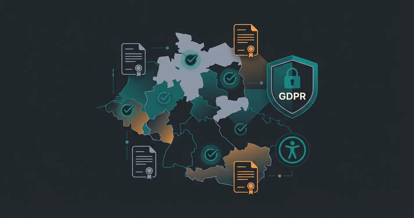 DACH-Markt Spezifika für Shopify Partner: DSGVO, BFSG und Rechtssicherheit