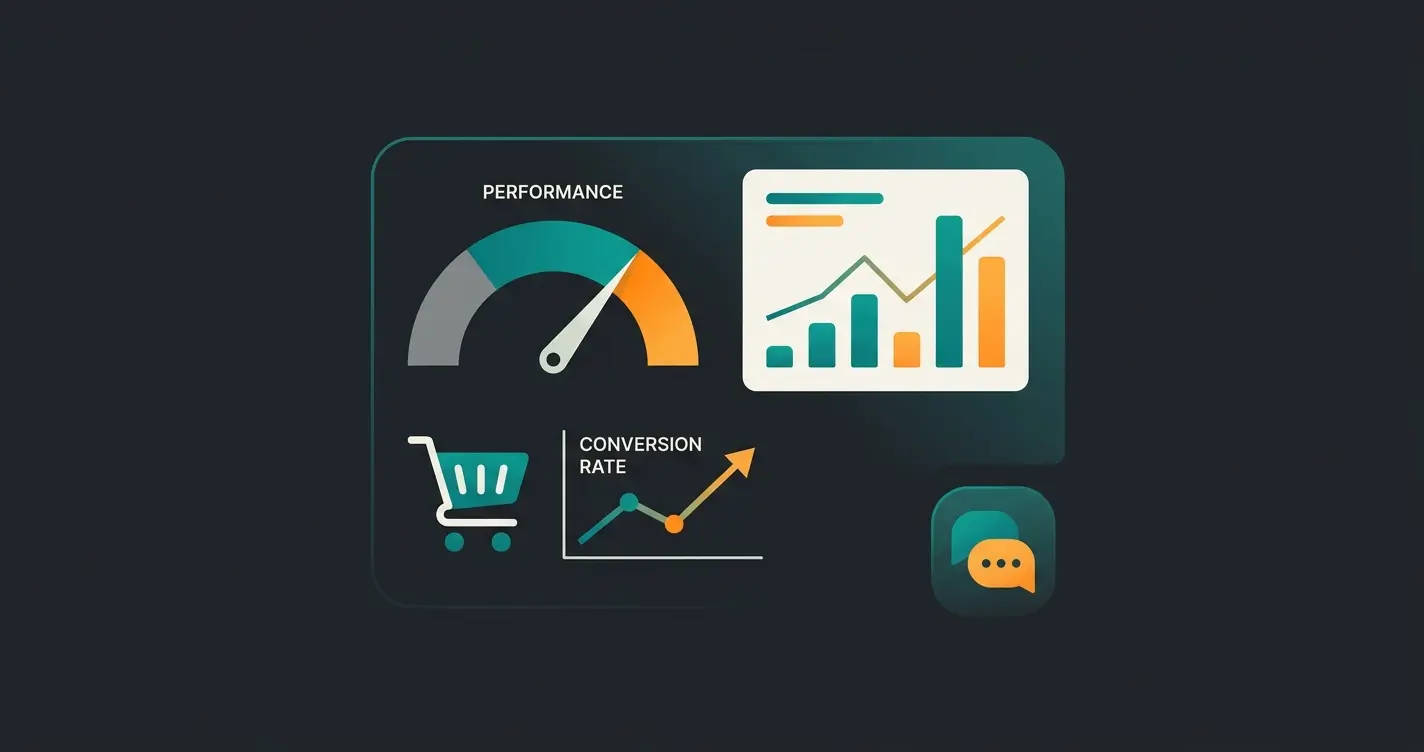 Shopware Theme Performance und Conversion-Rate Zusammenhang visualisiert
