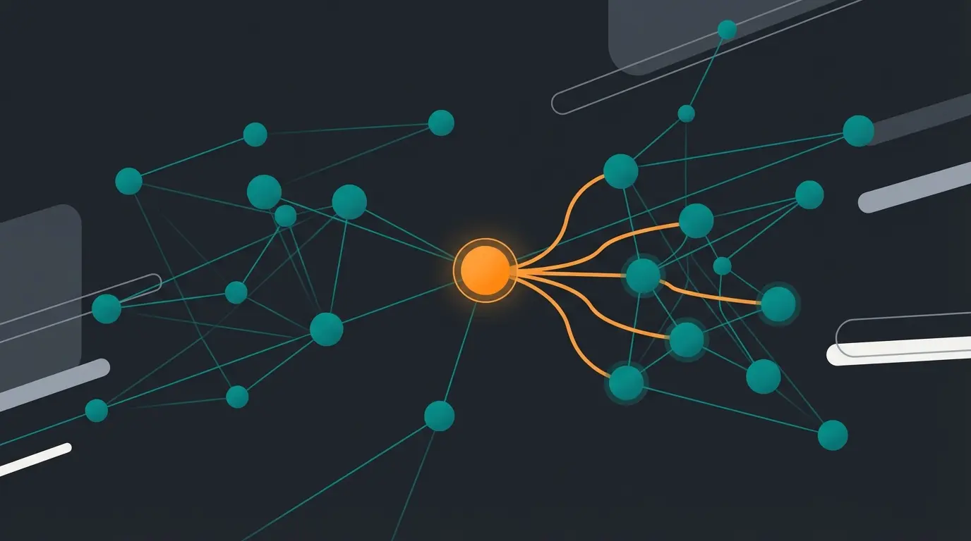 Visualisierung eines Vektorraums mit Datenpunkten