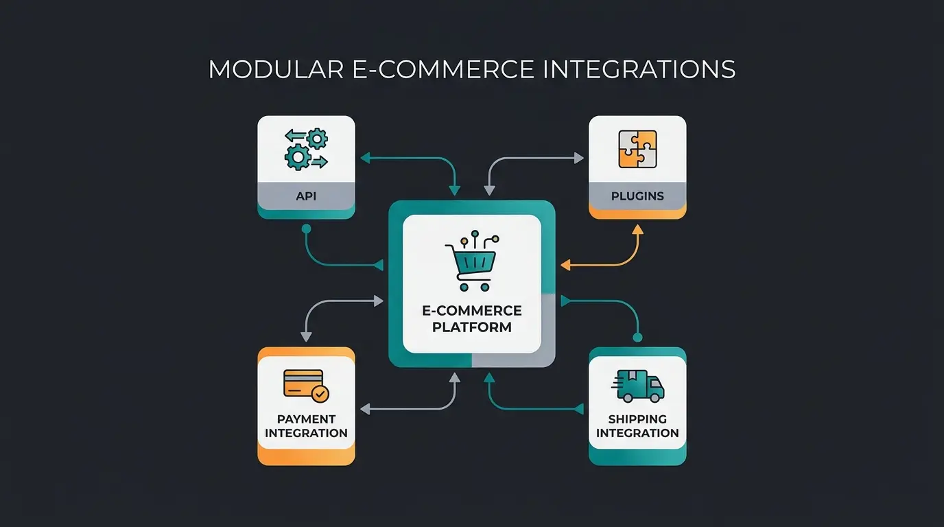 Shopware modulares E-Commerce-System mit API-Verbindungen und Plugin-Ökosystem