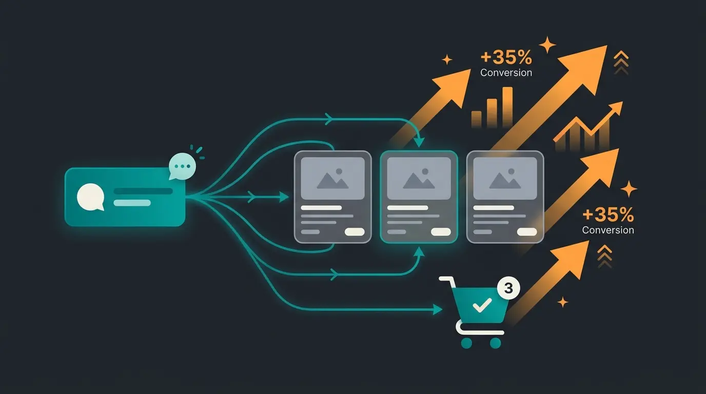 AI-powered product consultation improving e-commerce conversion rates across platforms