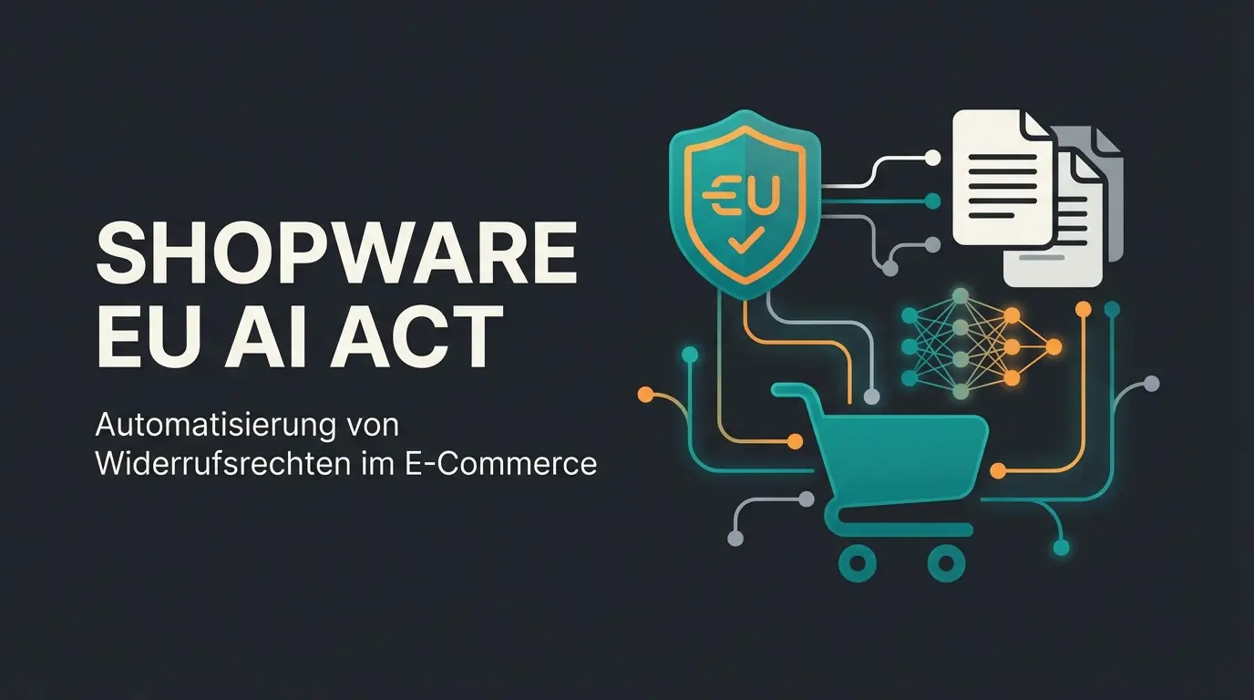 Shopware Widerrufsrecht rechtssicher einbinden mit KI-gestützter Retourenreduzierung