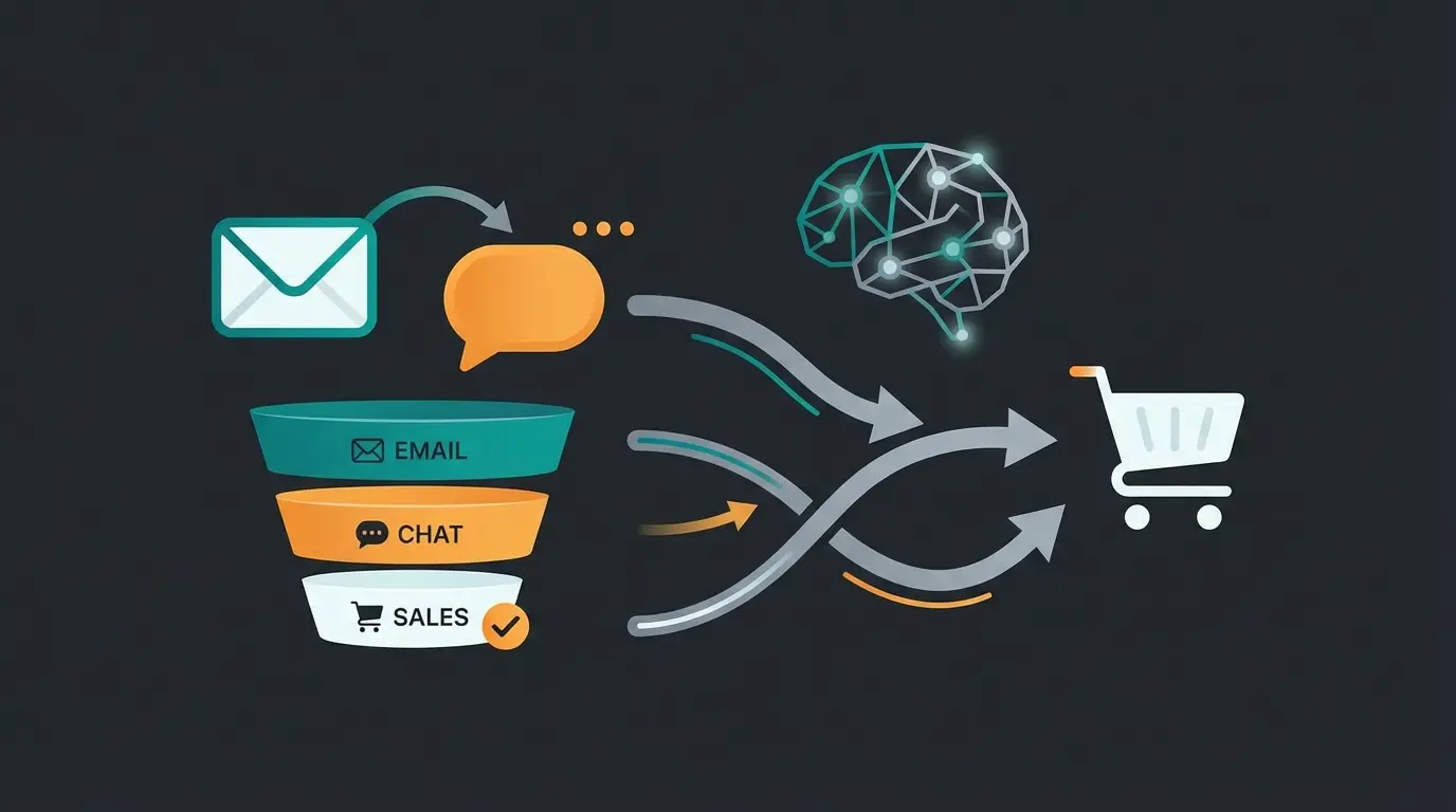 AI-gestützter Newsletter-Funnel von E-Mail bis Conversion