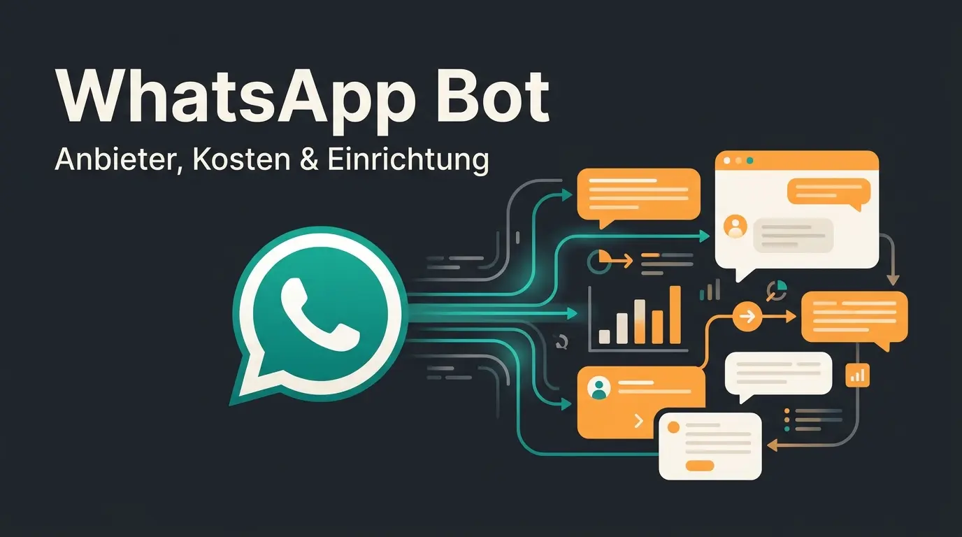 WhatsApp Bot Plattformen im Vergleich mit Kosten und Einrichtungsschritten für Unternehmen