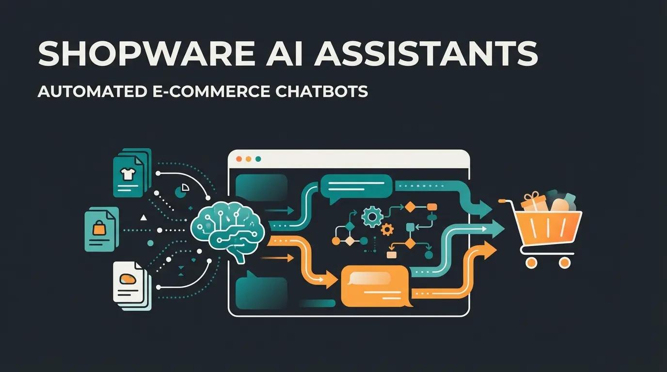 Intercom chatbot interface showing AI product consultation workflow with teal and orange accents