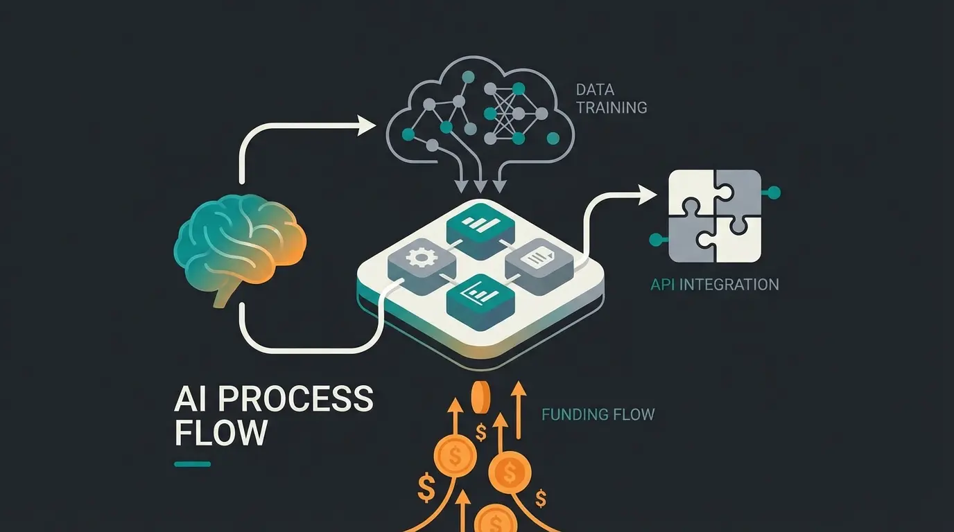 Prozess der KI-Integration mit Fördermöglichkeiten für Unternehmen