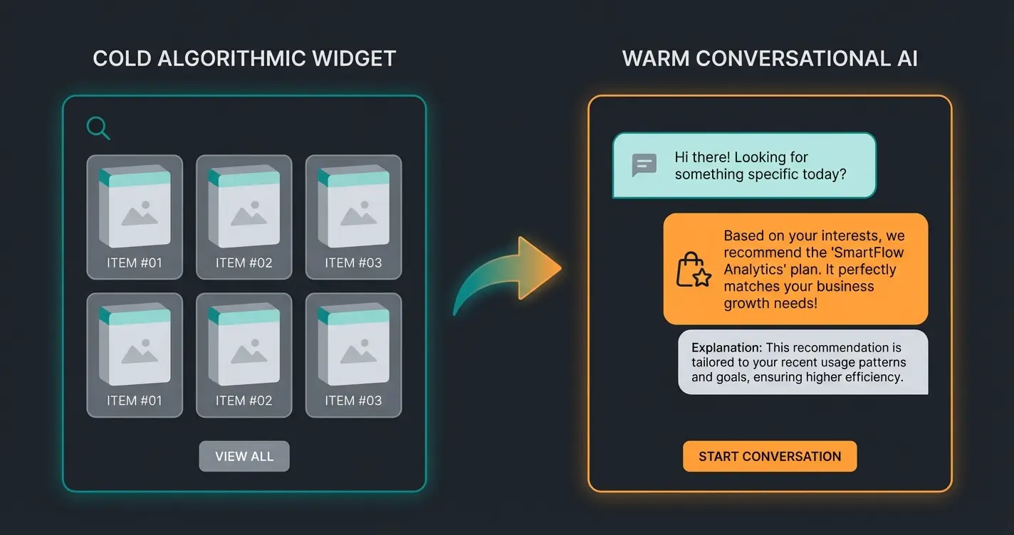 KI-Beratung vs. statische Produktempfehlungen im Vergleich