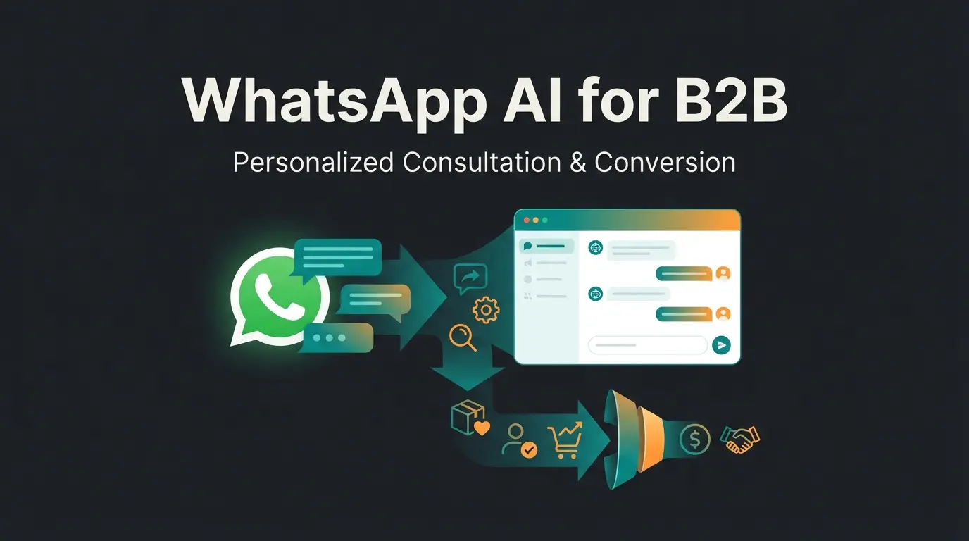 WhatsApp newsletter marketing transformation with AI consultation visual