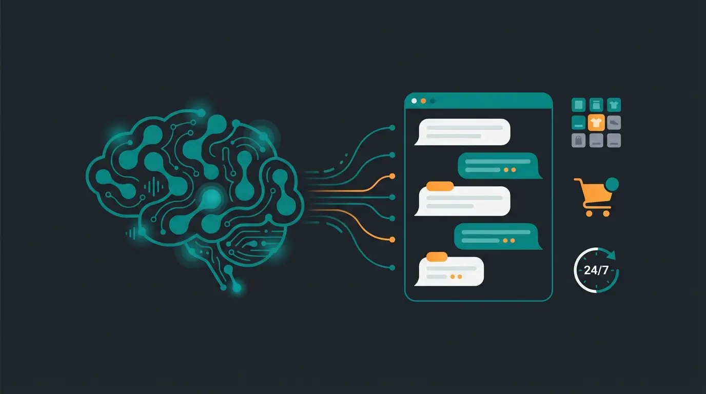 AI-powered WhatsApp chatbot conducting product consultation with customer
