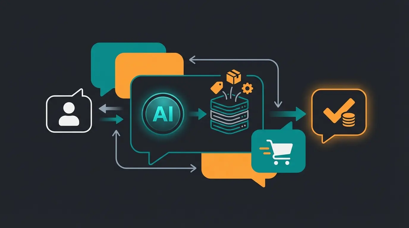 AI agent consulting customer using ERP data in real-time