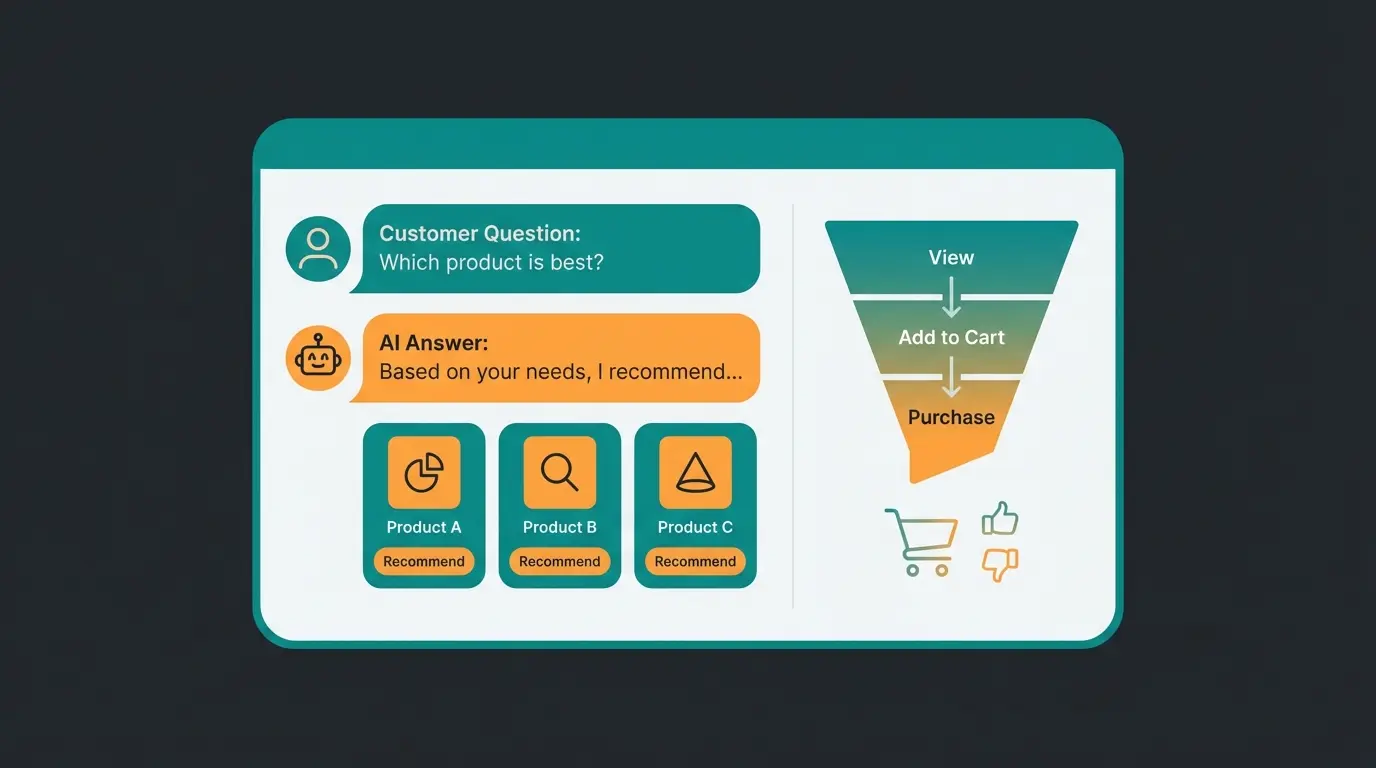 KI-Chatbot berät Kunden bei Produktauswahl im Shopify Store