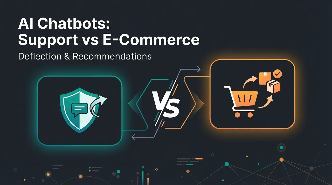 Intercom AI chatbot comparison showing support automation versus product consultation capabilities