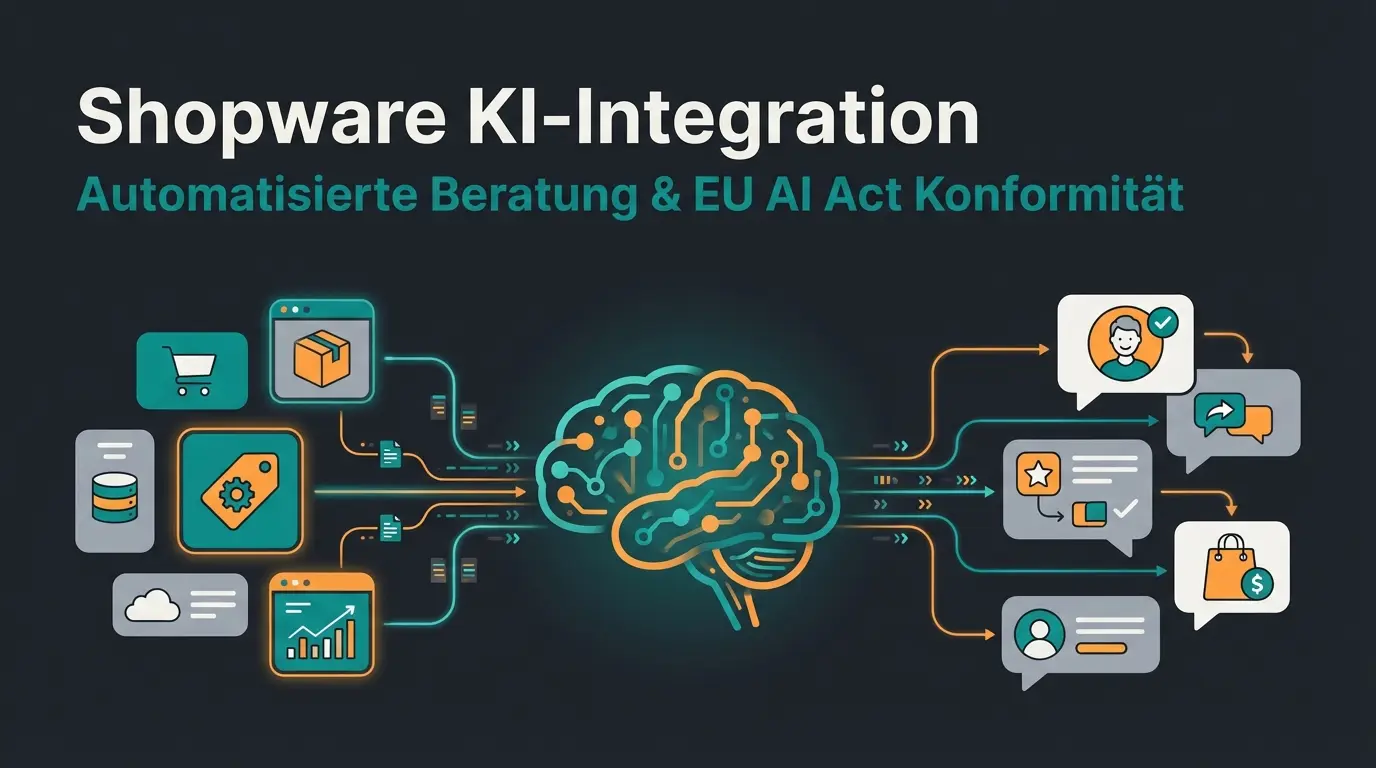 Illustration of an AI assistant analyzing customer needs and suggesting specific products