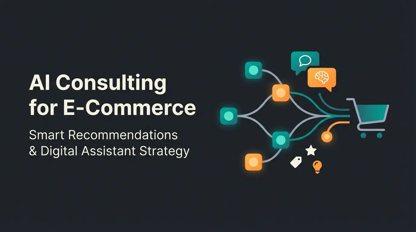 AI-powered Shopware consulting visualization showing digital sales advisor concept