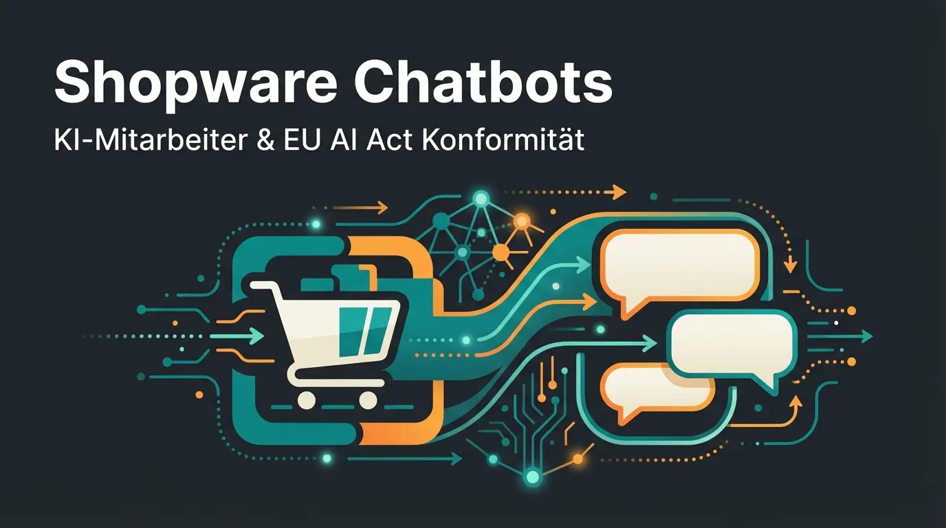 Shopify Plus als intelligente E-Commerce-Plattform mit KI-Beratung dargestellt